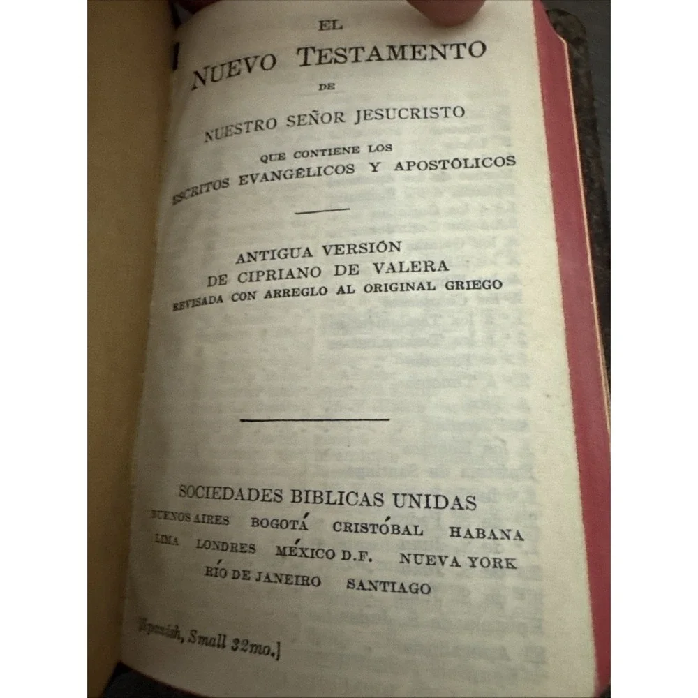 Nuevo Testamento Salmos Proverbios Pocket Bible New Testament Spanish Gideons